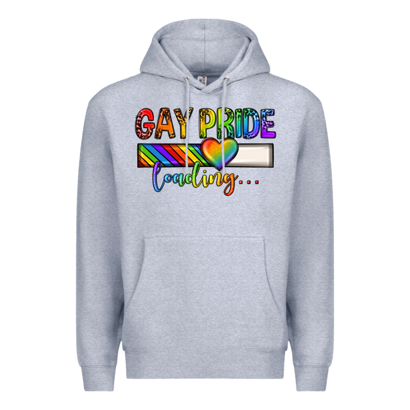 Gay Pride Loading Lgbtq Premium Hoodie by texasbilliewilder | Teevron