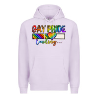 Lilac gay pride loading lgbtq Premium Hoodie - texasbilliewilder