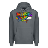 Rock gay pride loading lgbtq Premium Hoodie - texasbilliewilder