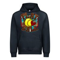 Navy play ball softball Urban Hoodie - texasbilliewilder