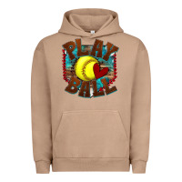 Pigment Burro play ball softball Urban Hoodie - texasbilliewilder