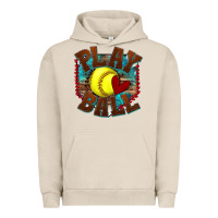 Pigment French Oak play ball softball Urban Hoodie - texasbilliewilder
