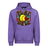 Tulip play ball softball Urban Hoodie - texasbilliewilder