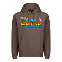 Coffee happy pride Premium Hoodie - texasbilliewilder