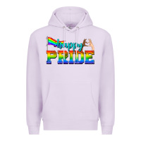Lilac happy pride Premium Hoodie - texasbilliewilder