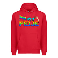 Red happy pride Premium Hoodie - texasbilliewilder