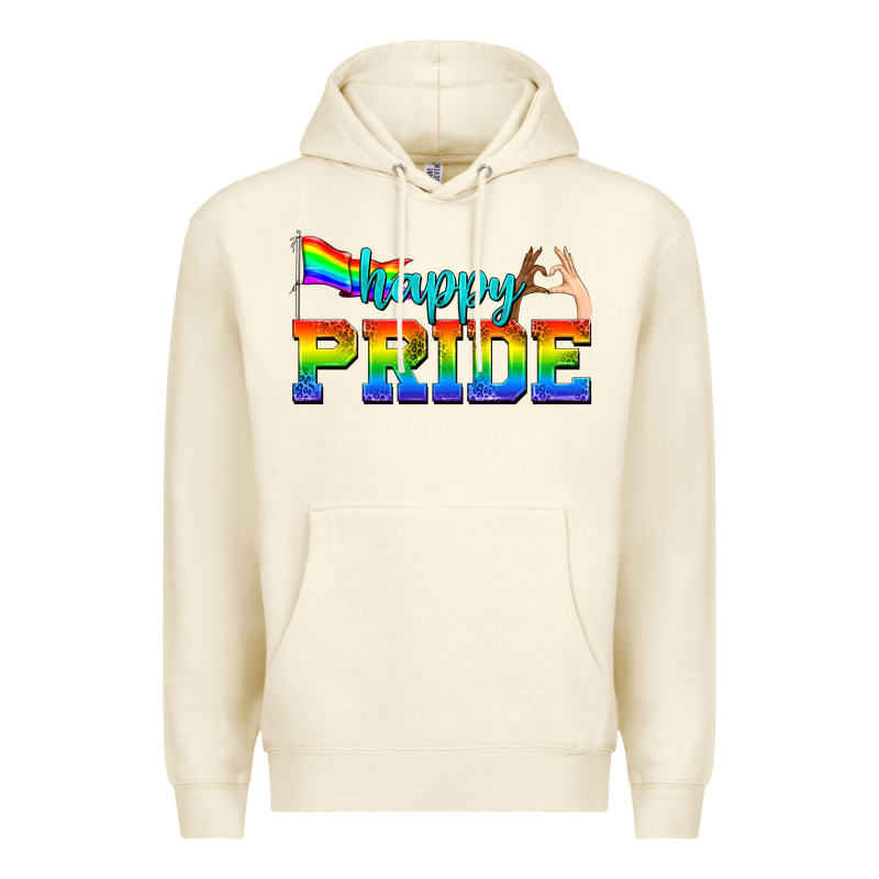 Happy Pride Premium Hoodie by texasbilliewilder | Teevron