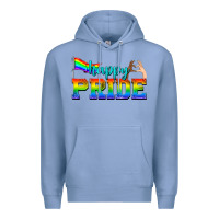 Colony Blue happy pride Premium Hoodie - texasbilliewilder