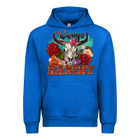 Cobalt always ranchy Urban Hoodie - Zillion Design Studio