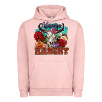 Pigment Salmon always ranchy Urban Hoodie - Zillion Design Studio