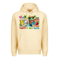 Pina Colada teacher off duty coffee cups Premium Hoodie - Zillion Design Studio