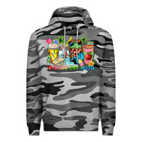 Slate Camo teacher off duty coffee cups Premium Hoodie - Zillion Design Studio