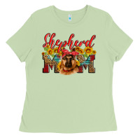 German Shepherd Mom Ladies Tee | Teevron