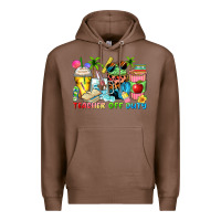 Chestnut teacher off duty coffee cups Premium Hoodie - Zillion Design Studio