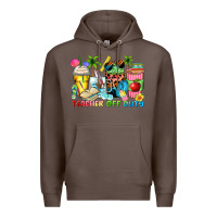 Coffee teacher off duty coffee cups Premium Hoodie - Zillion Design Studio