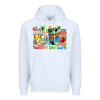 White teacher off duty coffee cups Premium Hoodie - Zillion Design Studio