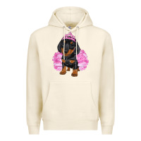 Tofu Balerina Dachshund With Tutu Premium Hoodie - RanaPortraitStore
