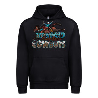 Black the world needs more cowboys Urban Hoodie - Zillion Design Studio