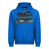 Cobalt the world needs more cowboys Urban Hoodie - Zillion Design Studio