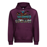 Mauve Wine the world needs more cowboys Urban Hoodie - Zillion Design Studio