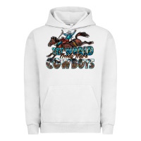 Pigment Lunar Rock the world needs more cowboys Urban Hoodie - Zillion Design Studio