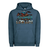 Pigment Midnight Navy the world needs more cowboys Urban Hoodie - Zillion Design Studio
