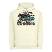 Pigment Pistachio the world needs more cowboys Urban Hoodie - Zillion Design Studio