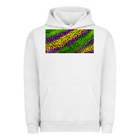 Pigment Lunar Rock Mardi Gras Leopard Urban Hoodie - RanaPortraitStore