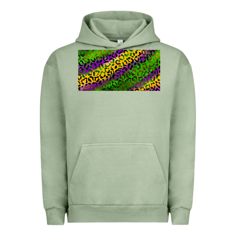 Mardi Gras Leopard Urban Hoodie by RanaPortraitStore | Teevron