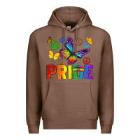 Chestnut hippie pride Premium Hoodie - texasbilliewilder
