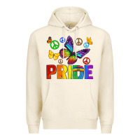 Tofu hippie pride Premium Hoodie - texasbilliewilder