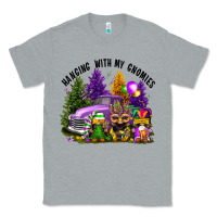Heather Grey mardi gras hanging with my gnomies Classic Tee - FaDigitalArtStudio