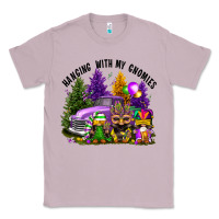 Lilac mardi gras hanging with my gnomies Classic Tee - FaDigitalArtStudio
