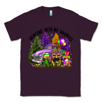 Plum mardi gras hanging with my gnomies Classic Tee - FaDigitalArtStudio
