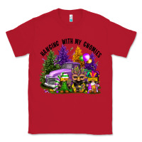 Red mardi gras hanging with my gnomies Classic Tee - FaDigitalArtStudio