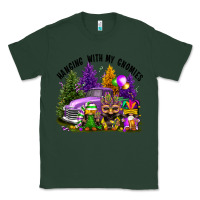 Sports Green mardi gras hanging with my gnomies Classic Tee - FaDigitalArtStudio