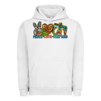 Pigment Lunar Rock peace love free bird Urban Hoodie - Zillion Design Studio