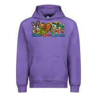 Tulip peace love free bird Urban Hoodie - Zillion Design Studio