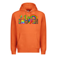 Carrot i am enough Premium Hoodie - texasbilliewilder