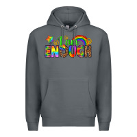 Rock i am enough Premium Hoodie - texasbilliewilder