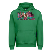 Emerald peace love cowgirl Urban Hoodie - Zillion Design Studio