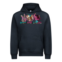 Navy peace love cowgirl Urban Hoodie - Zillion Design Studio