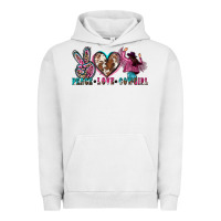 Pigment Lunar Rock peace love cowgirl Urban Hoodie - Zillion Design Studio
