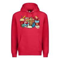 Cardinal teacher coffee cups Premium Hoodie - Zillion Design Studio