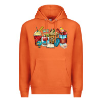 Carrot teacher coffee cups Premium Hoodie - Zillion Design Studio