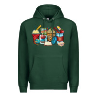 Sports Green teacher coffee cups Premium Hoodie - Zillion Design Studio