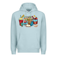 Blue Mist teacher coffee cups Premium Hoodie - Zillion Design Studio