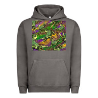 Pigment Tornado mardi gras louisiana crocodile leopard Urban Hoodie - RanaPortraitStore