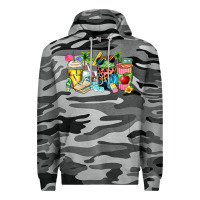 Slate Camo summer teacher coffee cups Premium Hoodie - Zillion Design Studio