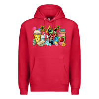 Cardinal summer teacher coffee cups Premium Hoodie - Zillion Design Studio
